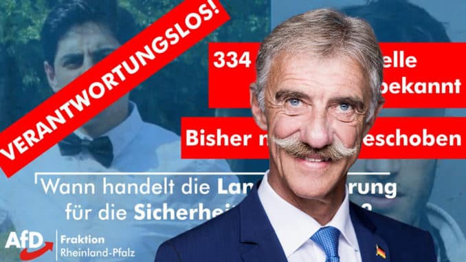 334 Risikopersonen in Rheinland-Pfalz: Das Land sollte handeln und konsequent ausweisen!