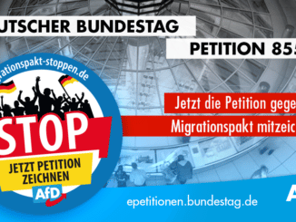 Jetzt die Petition 85565 gegen den Migrationspakt mitzeichnen!