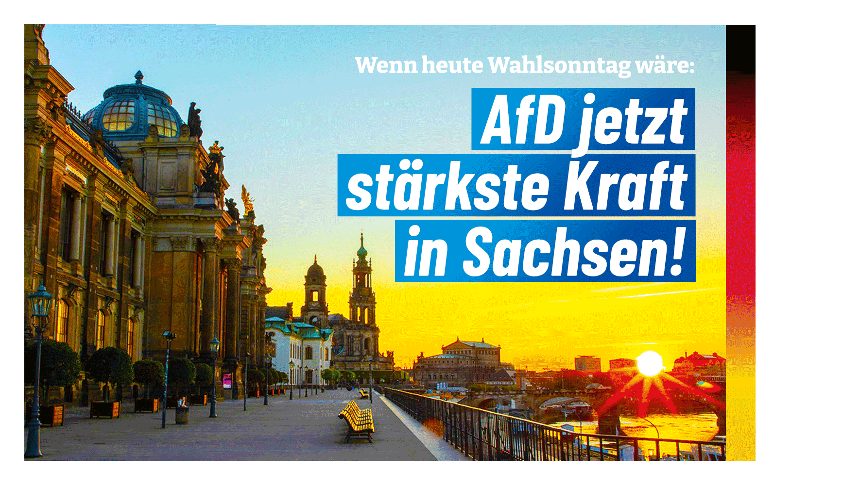 AfD jetzt auch stärkste Kraft in Sachsen AfD Kompakt