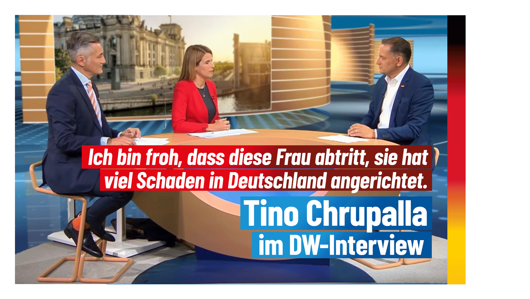 Tino Chrupalla im Interview mit der „Deutschen Welle“ | AfD Kompakt